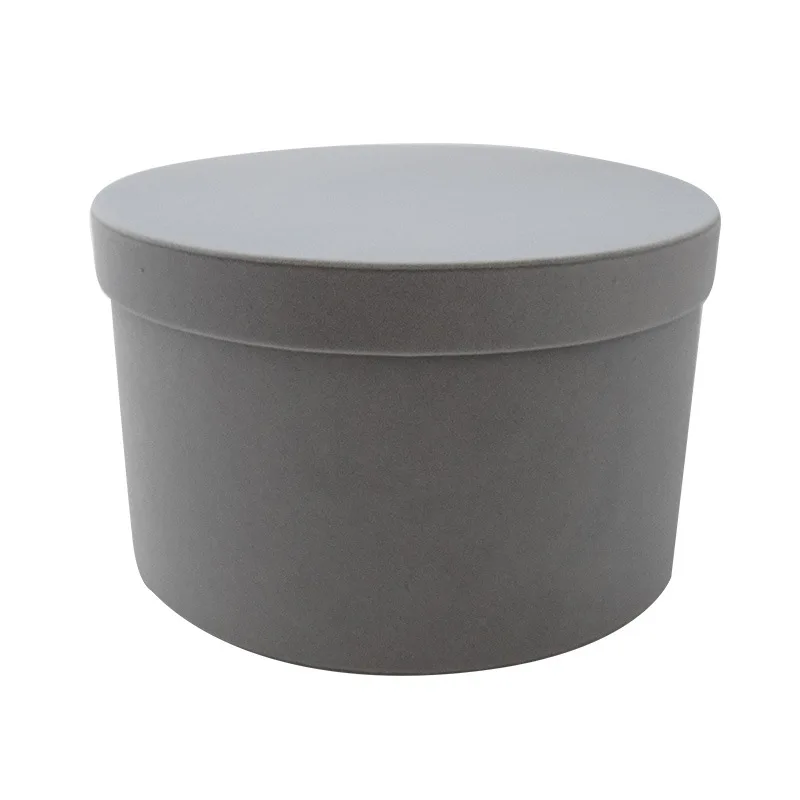 Cina Grande scatola rotonda con coperchi Scatole di cartone fiore verde