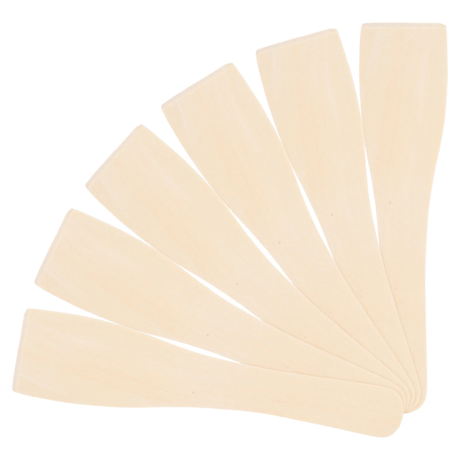 

6Pcs Wooden Spatula Non-Stick Cooking Turner Eco-Friendly Wood Kitchen Utensils Heat Resistant for Nonstick Pans