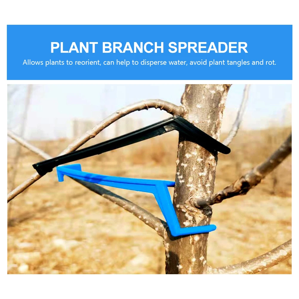 

50pcs Branch Pullers Plant PE Material Blue Large Fruit Tree Shaping Gardening Supplies Bonsai Accessories Plant