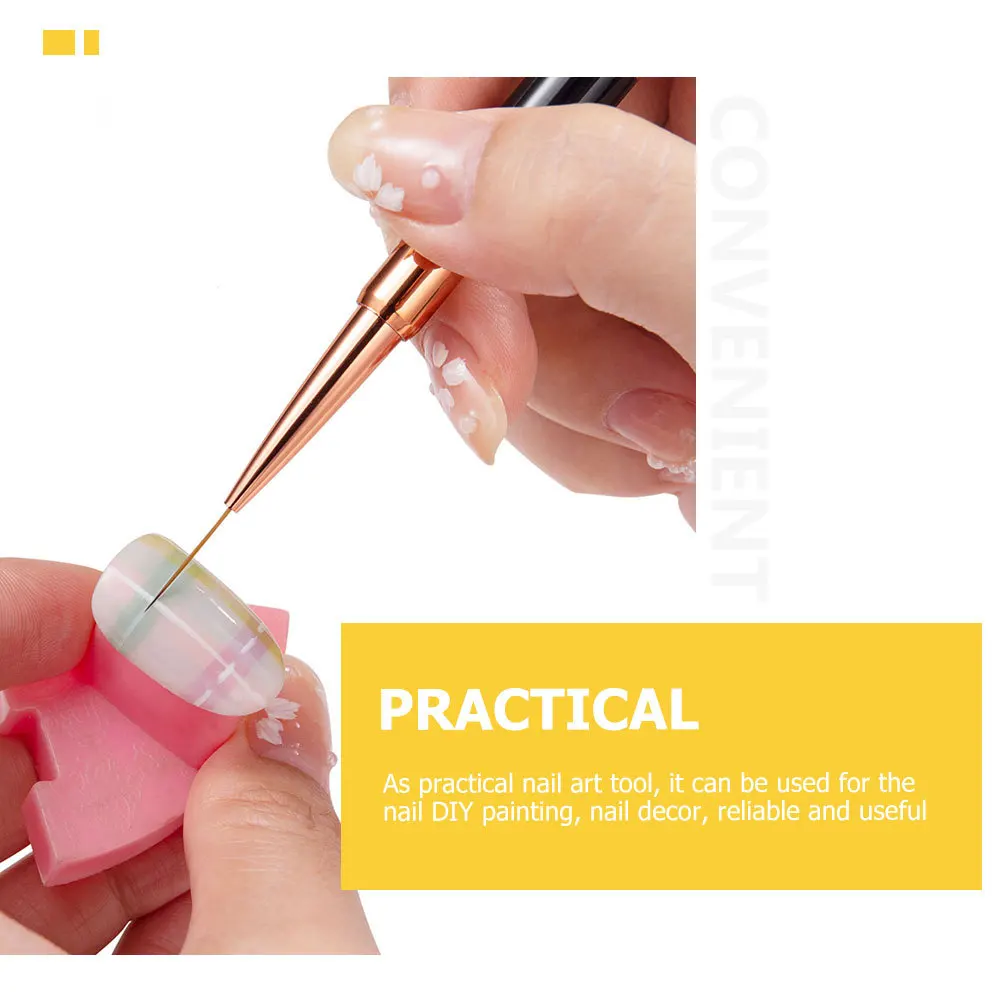 

5 шт., ручки, маникюрная кисть, кисть для рисования своими руками, инструмент для шикарного маникюрного дизайна, лайнер для дизайна ногтей, товары для рукоделия