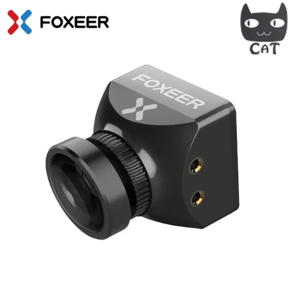 Foxeer Mini Cat / Micro Cat 3 1200TVL Starlight 0.00001Lux caméra FPV faible latence caméra FPV à faible bruit pour Drone de course RC FPV