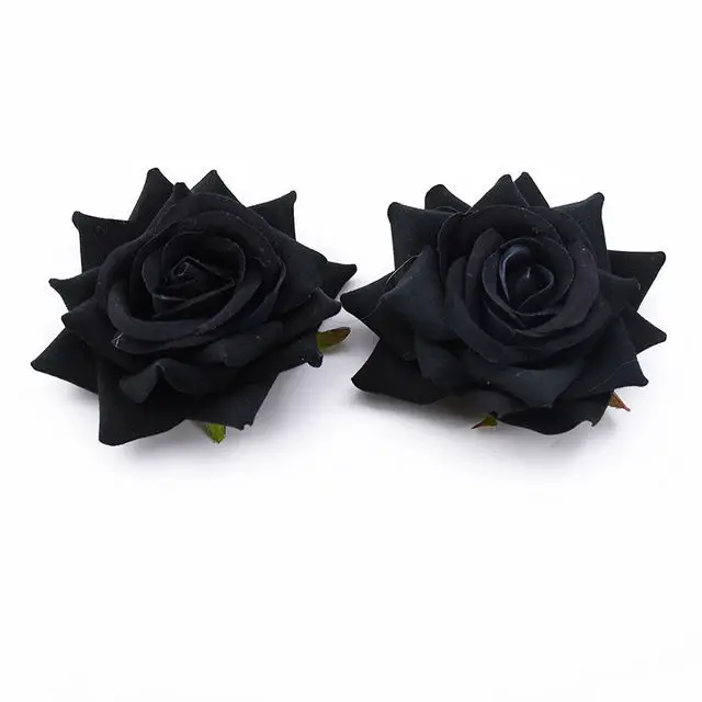30/100PCS High Quality Artificial Flowers Festival Car Home Decoration Wedding Bridal Accessories DIY Art Wreath Gift Silk Roses image 3