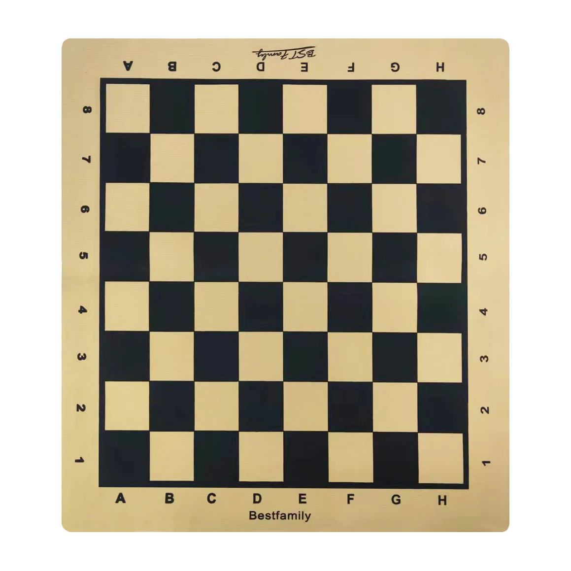 Chessboard PU Leather Chess Pieces Set Board 46*50cm Checker 45*50mm Folding Checkers or Shogi Chess Game Board