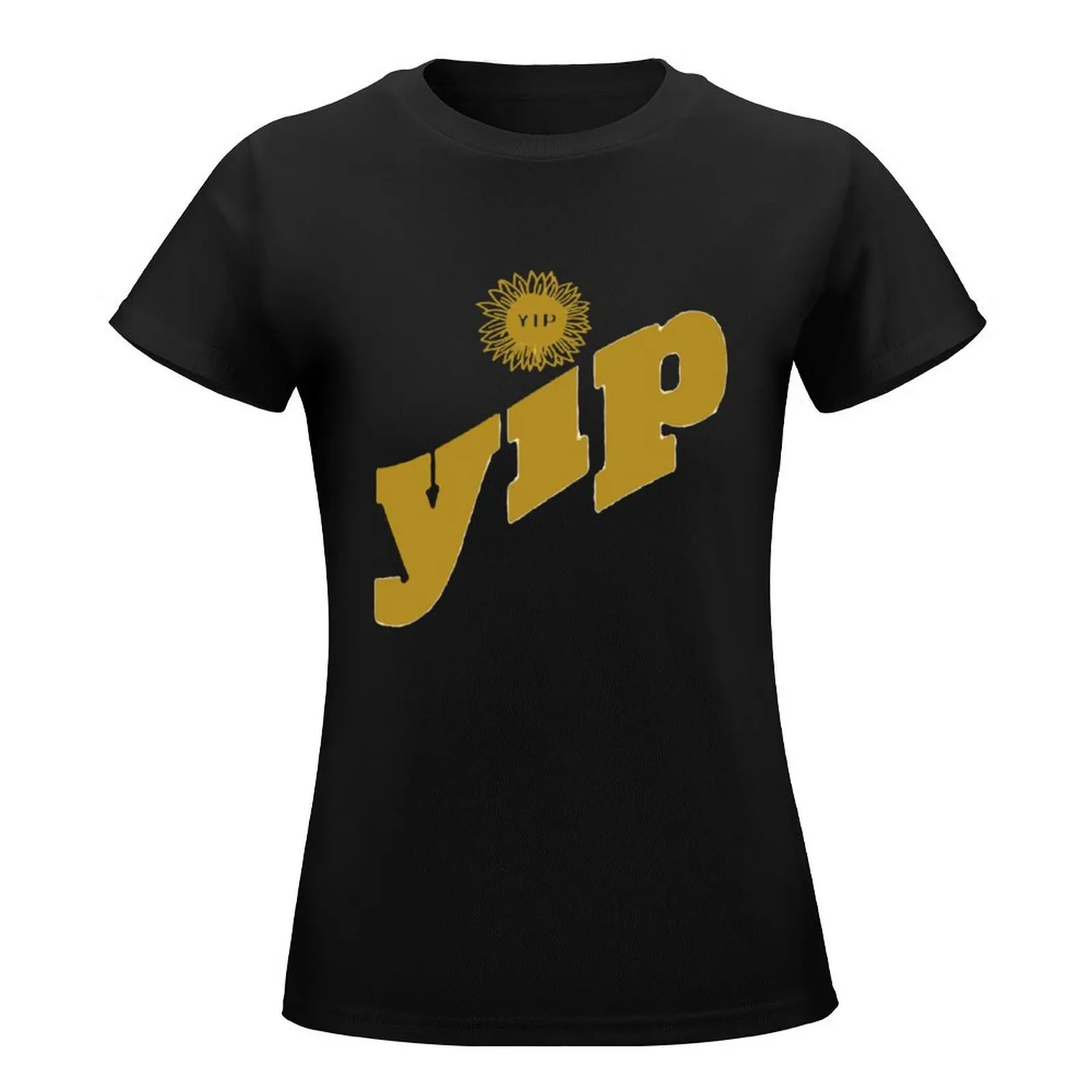 yip T-Shirt vintage clothes female designer clothes Women luxury