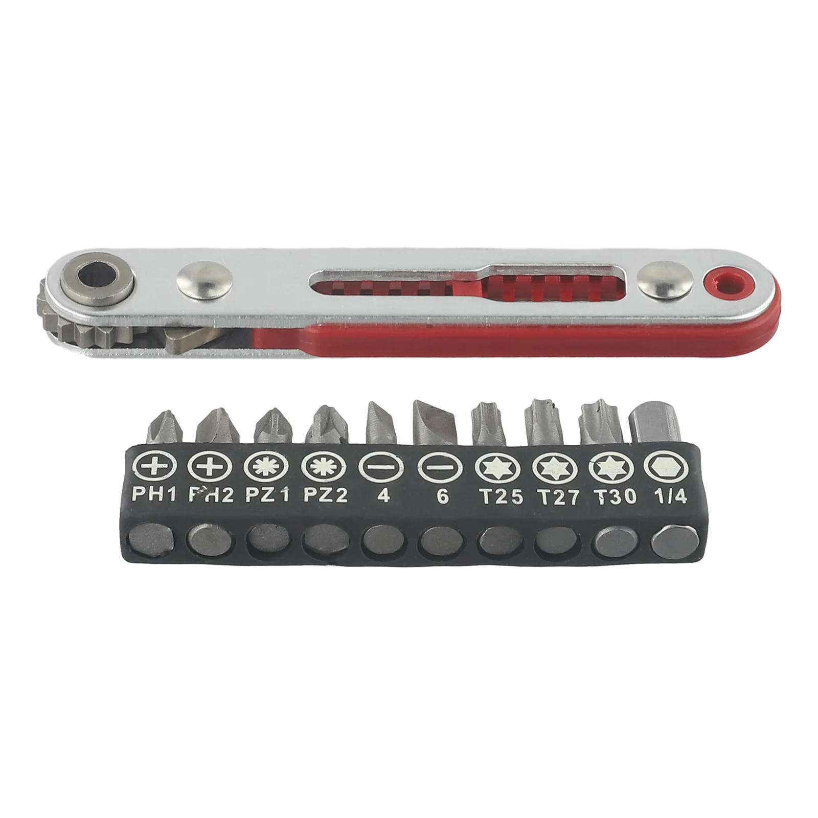 

High Quality Practicall Ratchet Wrench Tool 103mm(4 Inch) 16 Teeth 25mm Accessories Screwdriver Handle Bit Set