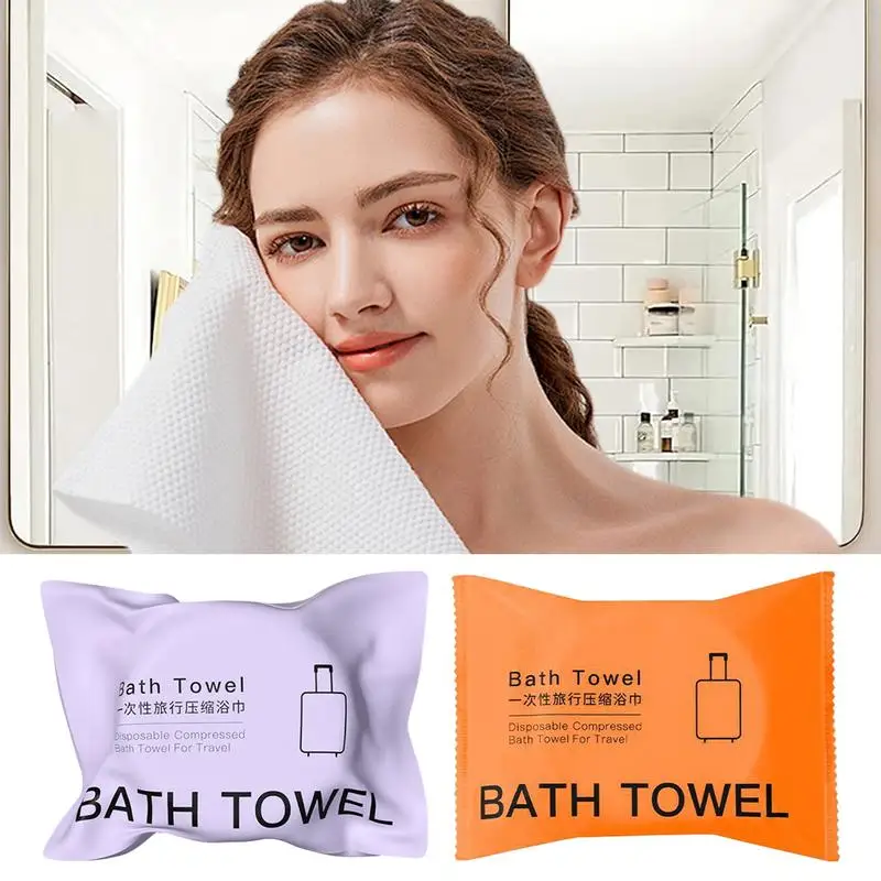 Compressed Towel Tablets 70x140cm Travel Towels for Body Compressed Face Towels Soft Compression Towels Travel Wash Cloth