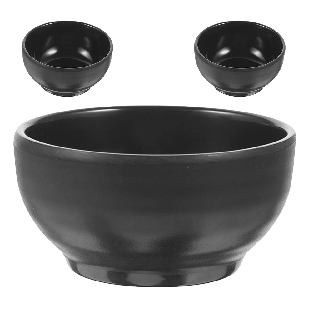 

3 Pcs Seasoning Dishes Bowls Soy Sauce Dinnerware Plates Dips Dipping Heat Resistant Japanese-style Baby