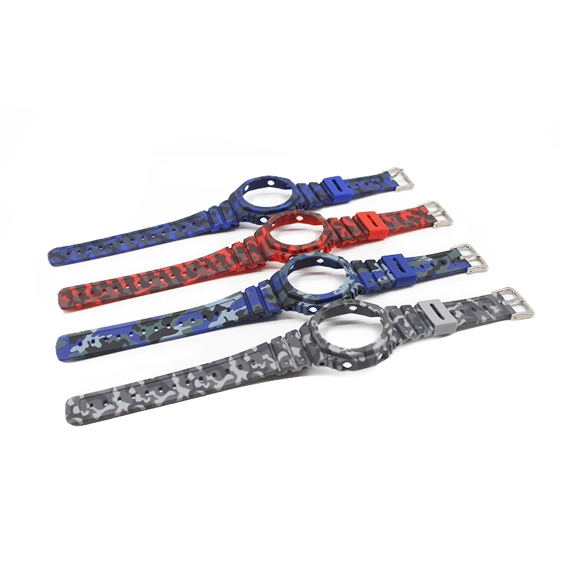 

CAMO Series Watchband Case Suit, Suitable for GA2100 GA2110 and So on