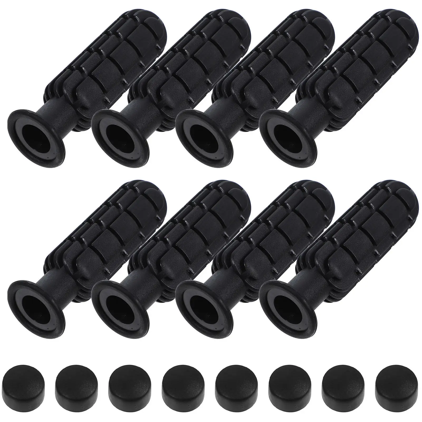 

8 шт. сменных ручек для настольного футбола, прочные рукоятки из полипропилена для футзала, эргономичные нескользящие ручки для настольного футбола