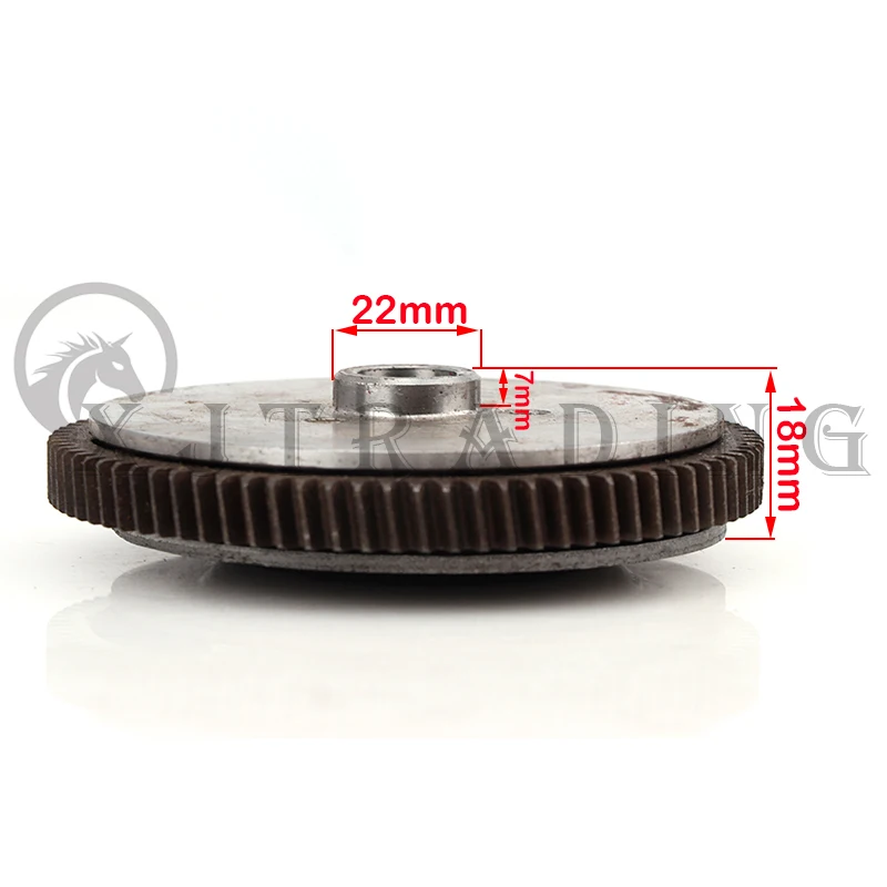 Bicycle clutch friction plate gear kit for 50cc 60cc 80cc 2-stroke bicycle gasoline engine parts