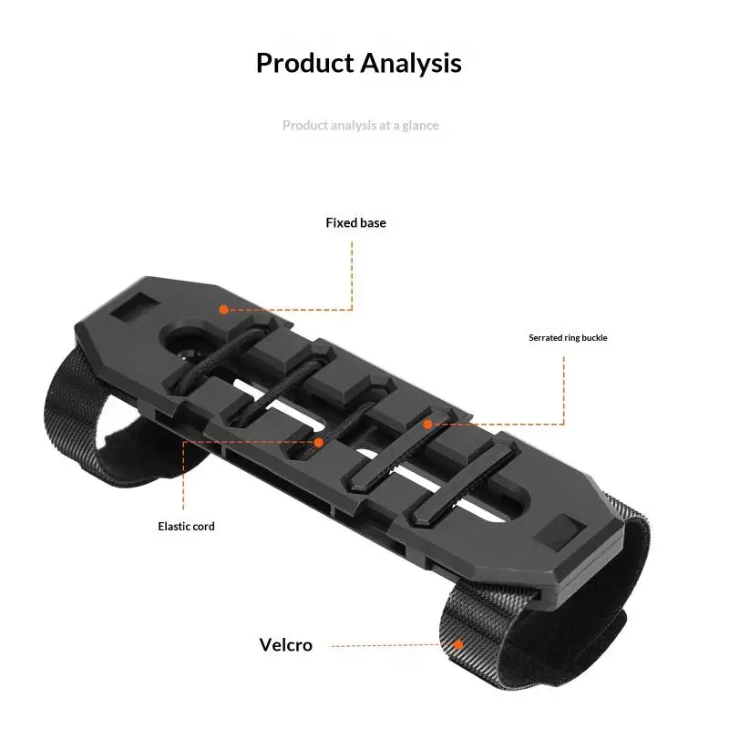 New Bicycle Energy Gel Holder Road And Mountain Bike Storage Box Energy Bar Elastic Buckle Cycling Accessories - view 4