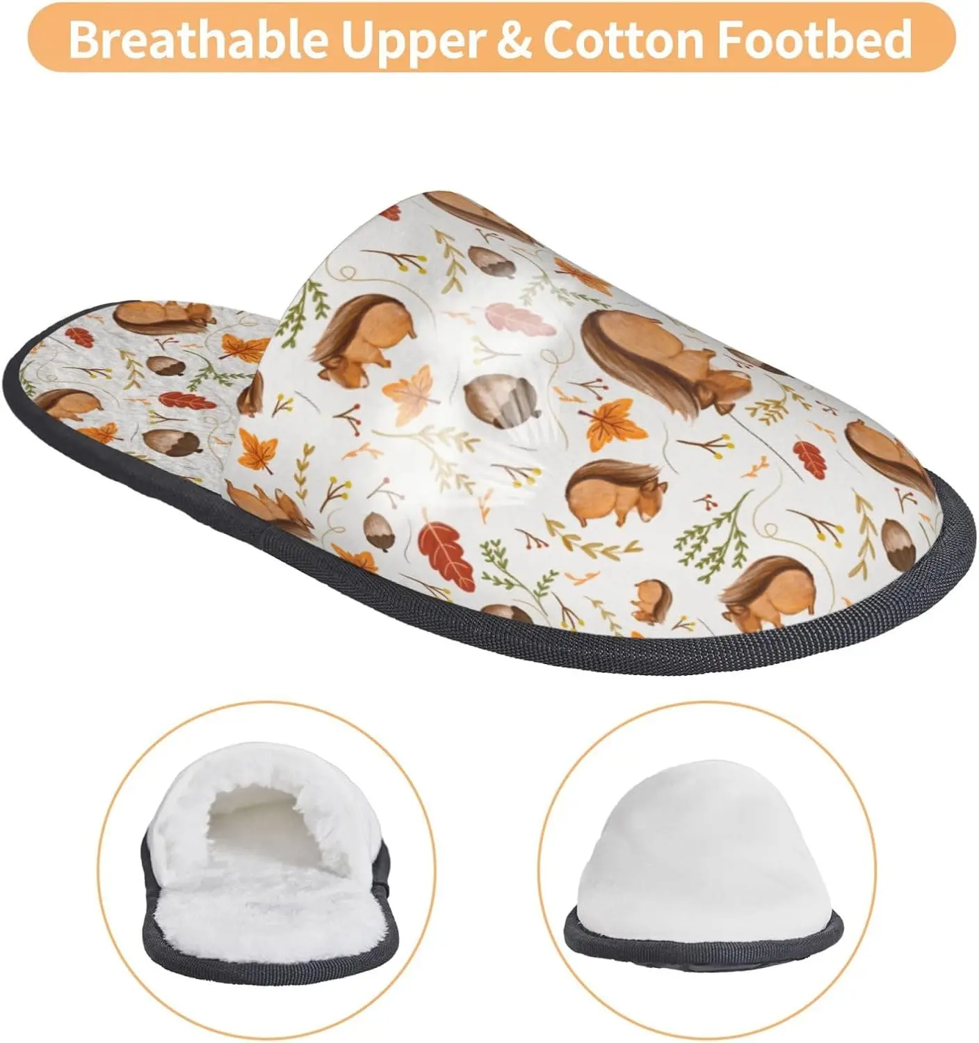 السنجاب طباعة النساء النعال المنزل فروي أحذية الرجال الأزواج أحذية دافئة للنساء الرجال داخلي في الهواء الطلق أفخم شبشب منزل