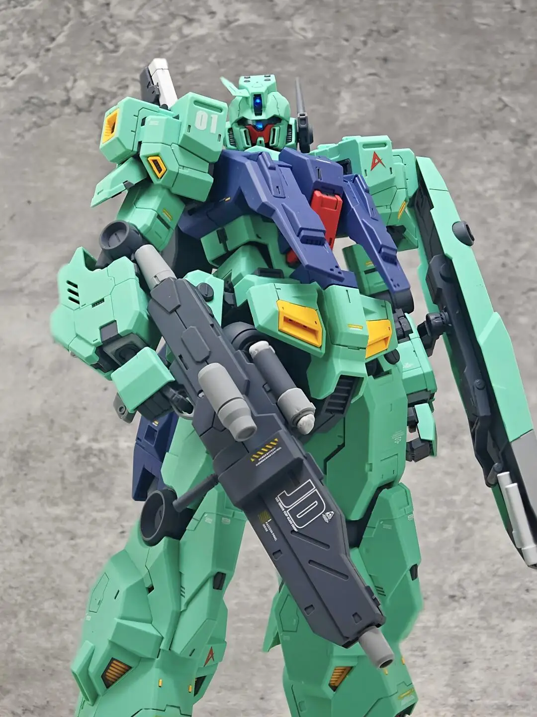 متوفر JIAOLAO نموذج JEDA Vol.2 الجزء الثاني MG 1/100 عمل الشكل التجمع أطقم منمذجة RGM-88X لعبة ملونة خاصة هدية الكريسماس