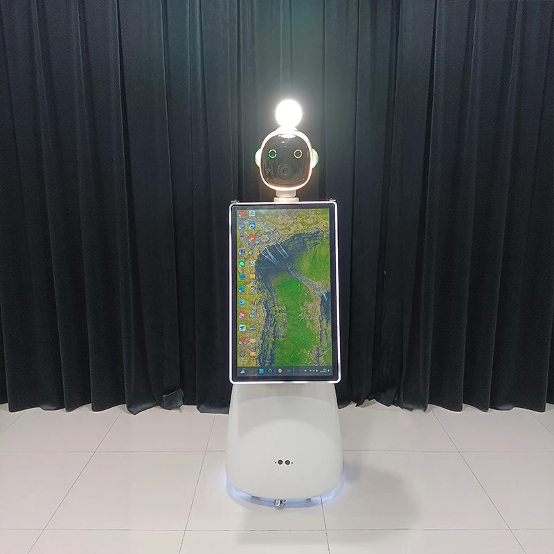 Robot de Fotografía Automático con Cámara Giratoria, Cabina de Fotos para Fiestas, Robot Fotográfico de Alta Velocidad