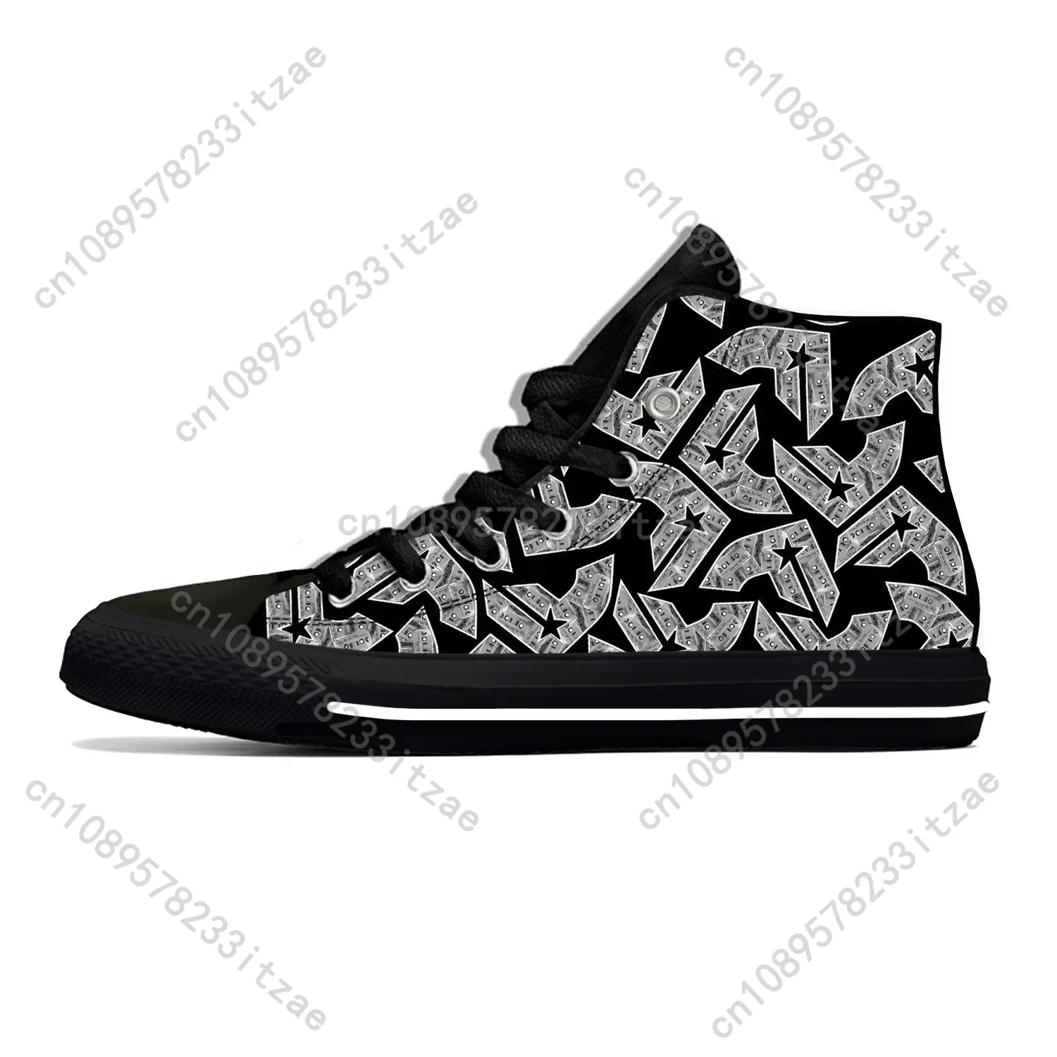 Hot Summer Famous Stars and Straps Skull Fashion High Top Canvas Shoes Men Women Casual Breathable Sneakers Classic Board Shoes