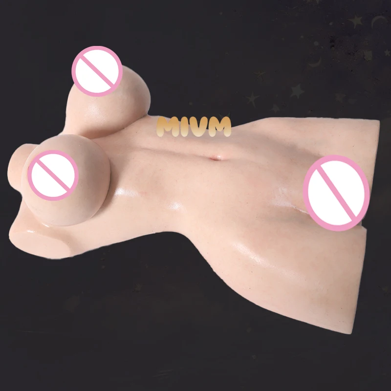 MIVM - Adult Men's Masturbation Sex Toy, Full Silicone 10KG Half Body Sexy Female Trunk, Realistic Vaginal Anal Real Doll XXX view 5
