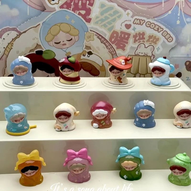 

Dodosugar Wendy My Cozy Bed Series слепая коробка очаровательная милая кукла мини-фигурки подарок на день рождения и Рождество для женщин декоративная игрушка
