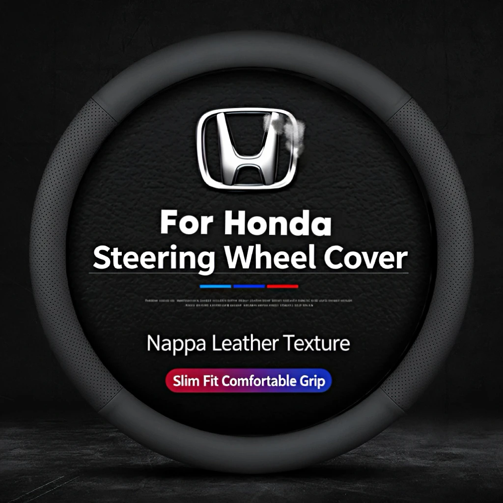 New Leather Steering Wheel Cover 38cm15