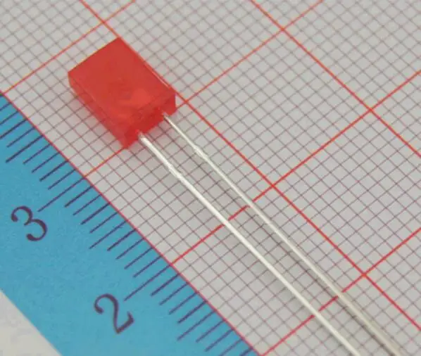 100PC Square 2x3x4 LED White DC 3V Rectangle LED Light Emitting Diode Lamp 2*3*4mm Ultra Bright Bulb 2*5*7 Red Green Blue Yellow