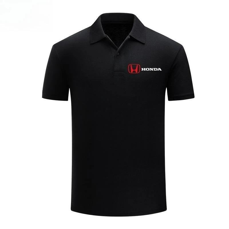 

Honda Logo Men's and Women's POLO Shirts Motorcycle T-shirts Summer Tooling Work Clothes Riders Club Business Short Sleeves