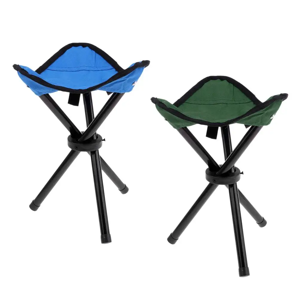 Portable Folding Camping , Outdoor Stool, Steel , Oxford Seat, 100 Kg