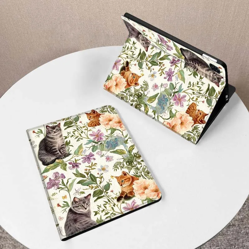 Cartoon Cute Cat Anime Tablet Case For Honor Tab Pad 6 7 8 9 X8 V7 V8 X9 13 X8a X9a Pro 10 Magic GT GT2 10.1 13.3 Inch