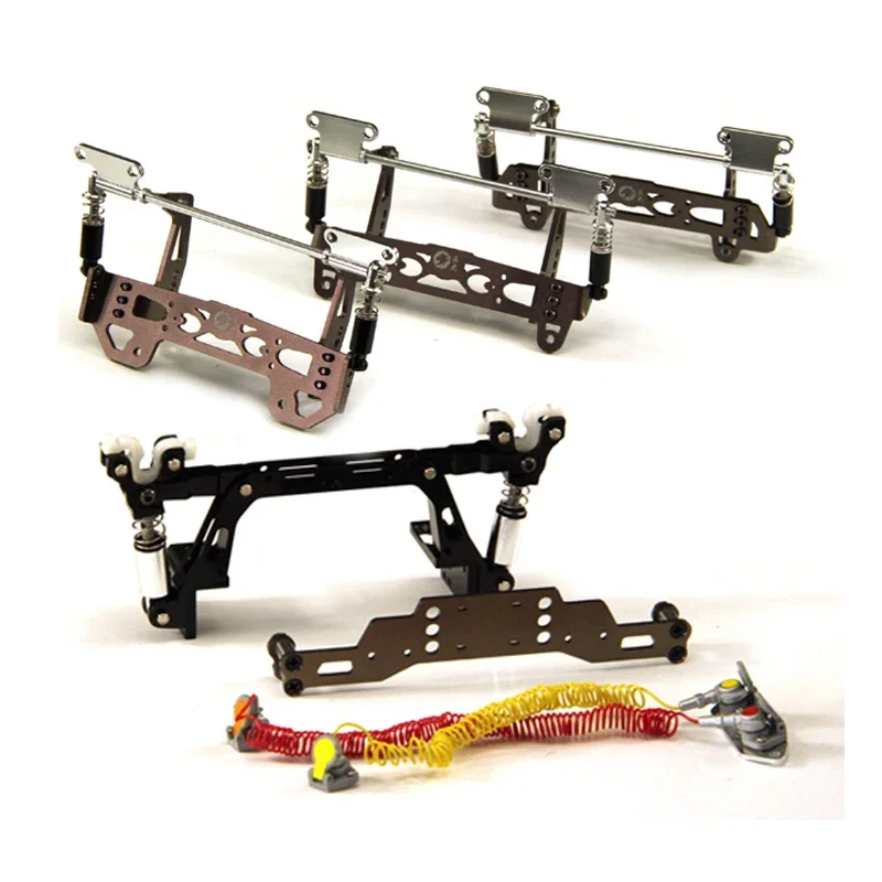 Metal Dynamic Suspension System Body Buckle for 1/14 RC Truck Tipper Tamiya Man Scania Benz