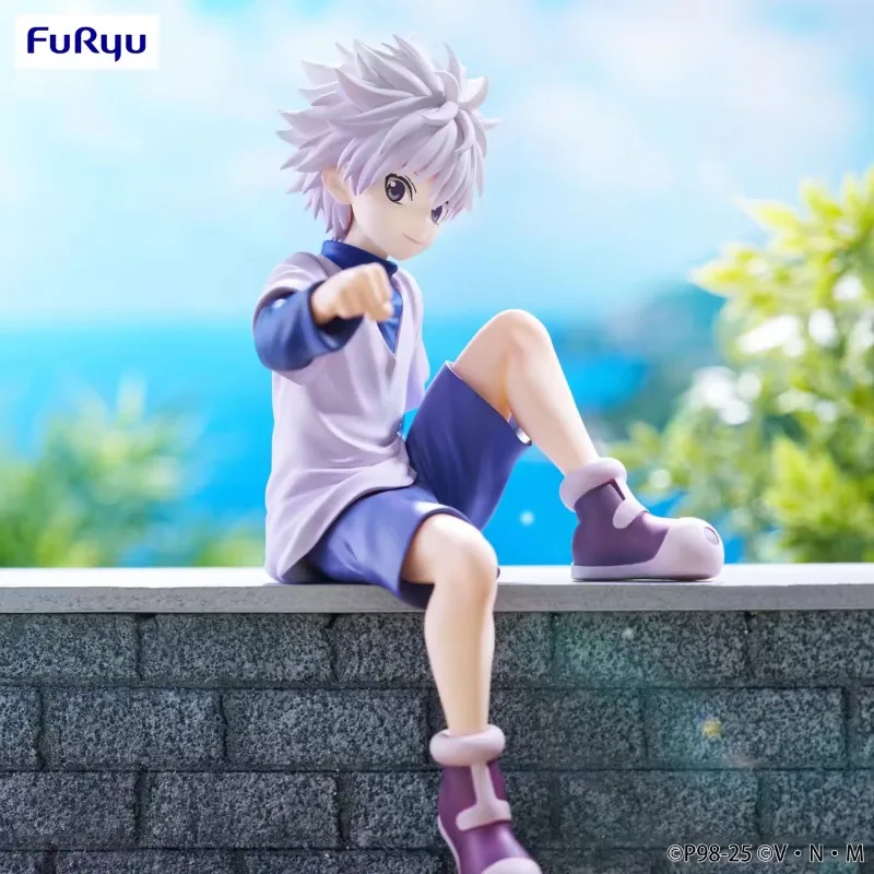 In Voorraad Originele FURYU HUNTER HUNTER GON·FREECSS Killua Zoldyck PVC 13 CM Anime Karakter Model Collectie Speelgoed Geschenken
