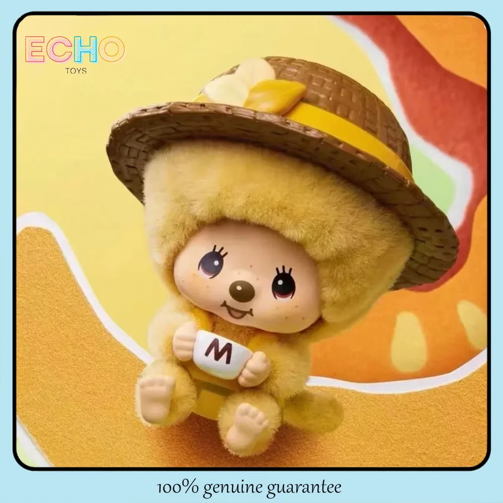 Hot New Monchhichi Coffee Farm Series Blind Box Cute Changeable Face Figure Mystery Box Trendy Decora Lovely Collectible Gift