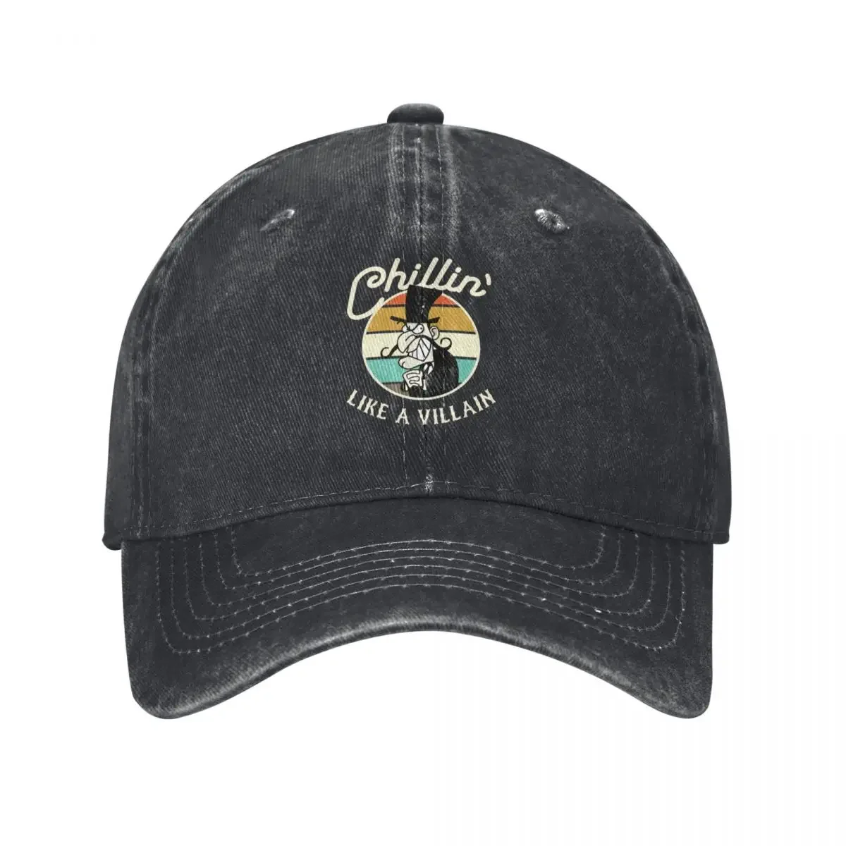 Chillin Like A Villain Baseball Cap Vintage Sun Cap Men Hats Women's