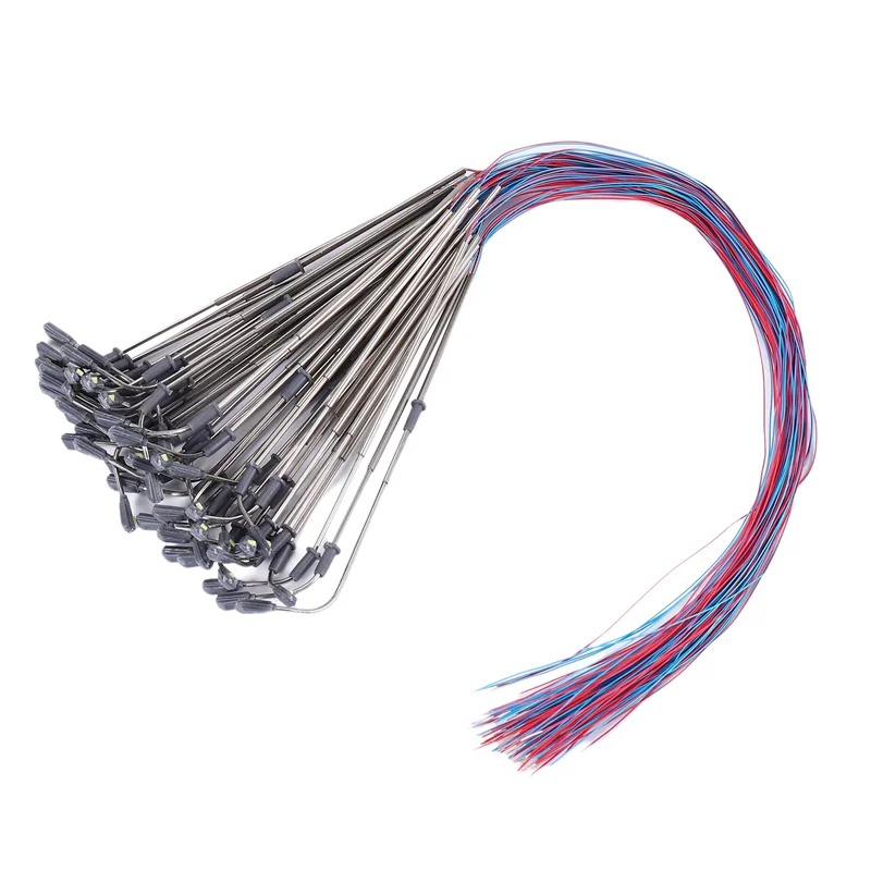 

A63T-50 шт. 1:150 модель уличного фонаря железнодорожный поезд светодиодный садовый пейзажный светильник уличный дворовый светильник DIY песочница игра