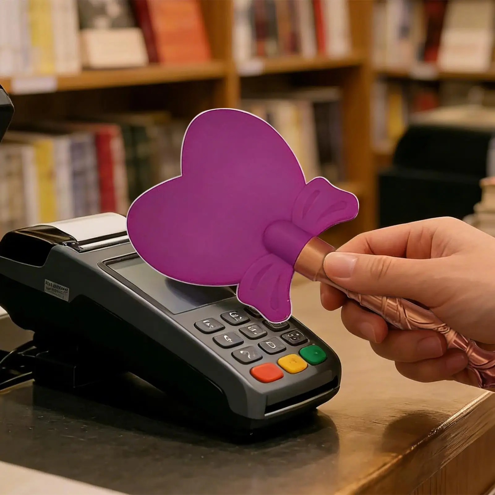 

Card Holder Wand Bus Subway Card Cover Holder Card Bag With Star Design Anime MagicWand Card Bag