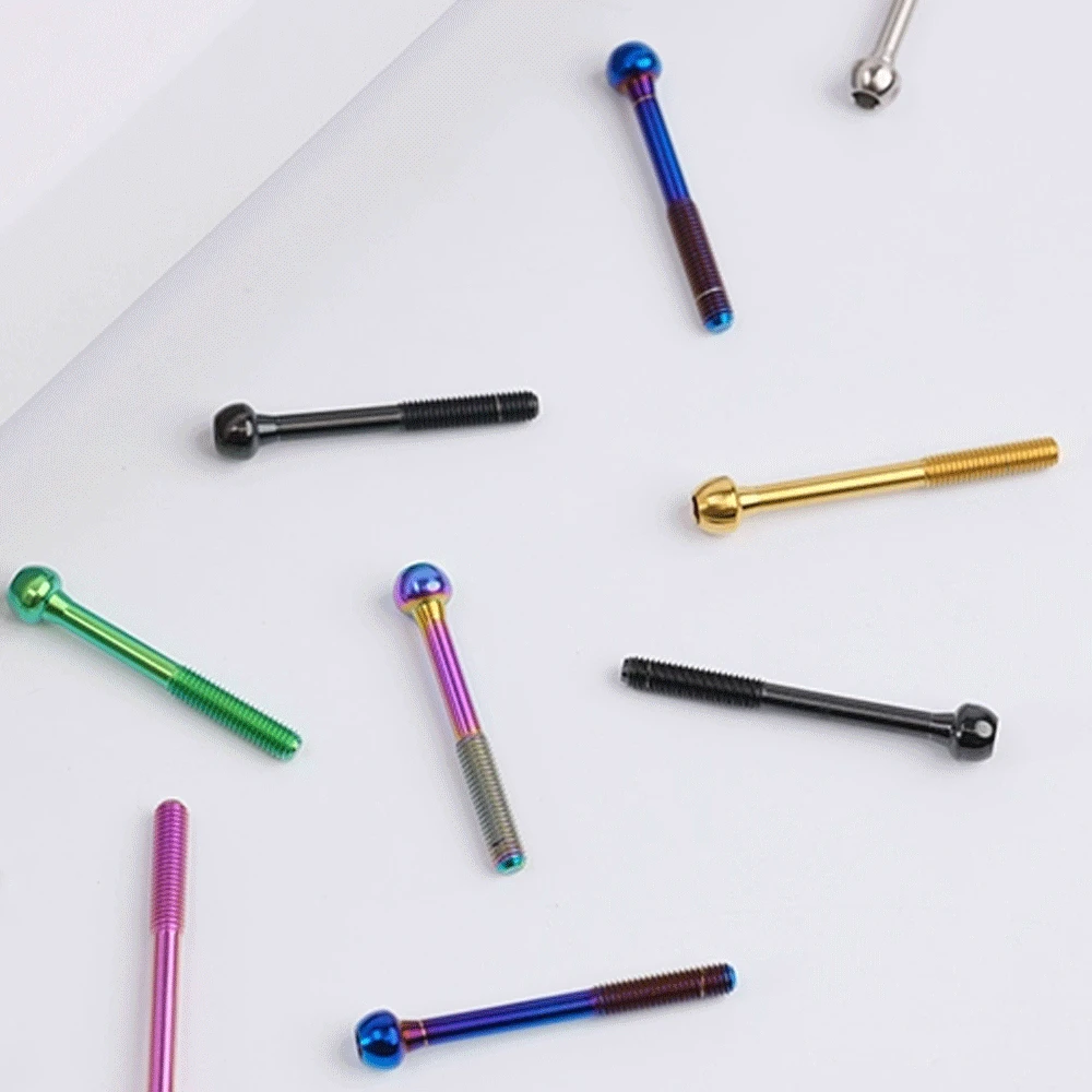 1 pc verschiedene m5 mutter oder m5x30/35/41/47mm schraube schraube für fahrrads itz rohr diy – Detail 4