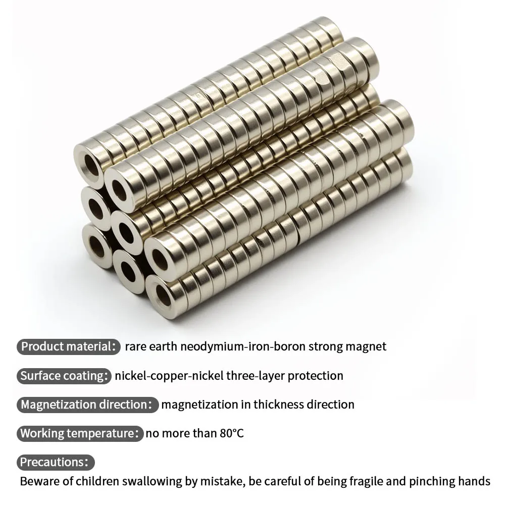 8x3-3 مللي متر سوبر قوي مغناطيس النيوديميوم N35 ندفيب المغناطيسي الدائم imanes جولة مع ثقوب مغناطيس قوي الثلاجة