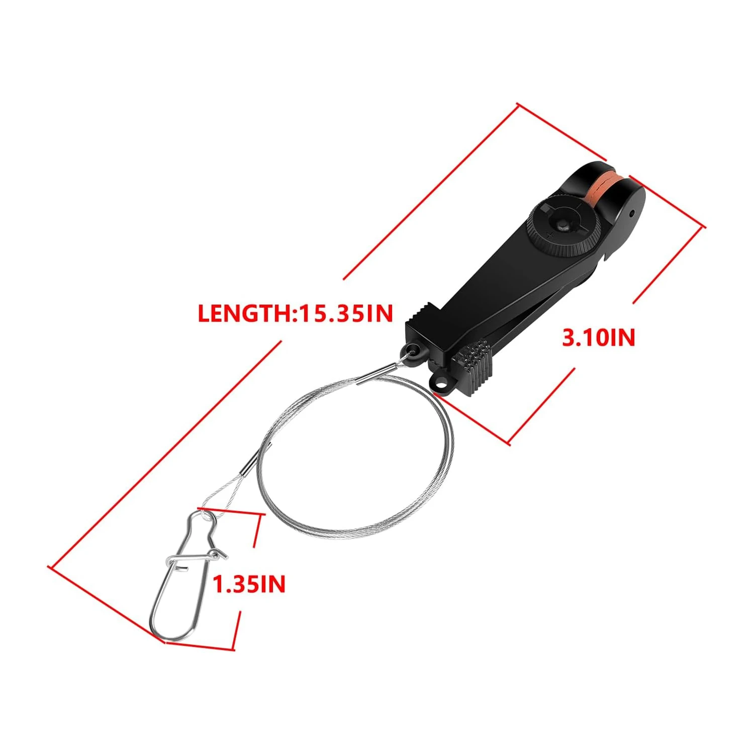 Fishing Downrigger Accessory-1 PCS ,2250009 Universal Line Release for Downriggers and Boat Fishing, Adjustable Tension 2–22 lb