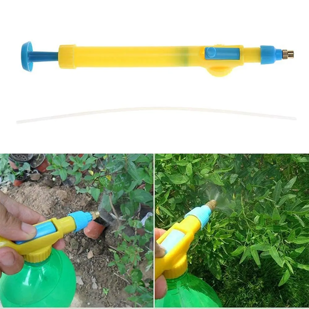 Manual High Pressure Air Pump Sprayer Adjustable Drink Bottle Spray Head Nozzle Garden Watering Tool Sprayer Agriculture Tools