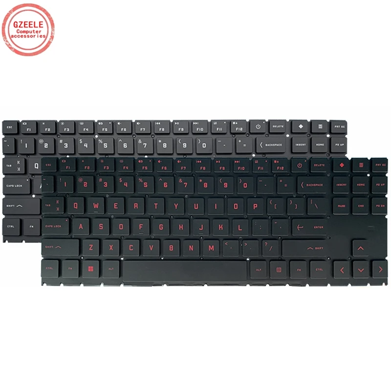 NEW Backlit US laptop keyboard for HP OMEN 15-EN 16-C 16-N TPN-Q238 Q281 Q267 English laptop