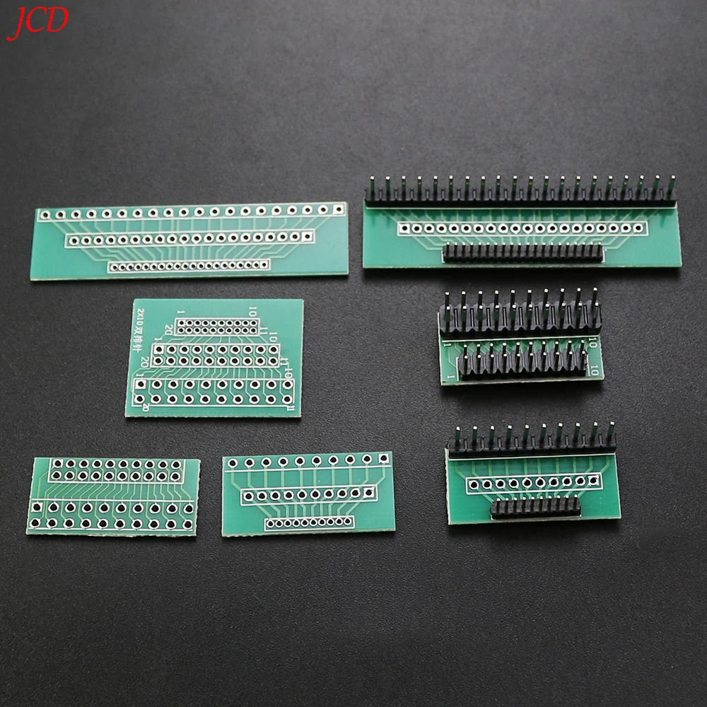 1 Stück 1,27mm 2,0mm 2,54mm Pitch Transfer platten konverter einreihig zweireihig Pin PCB PCI Adapter Board 10pin 20pin