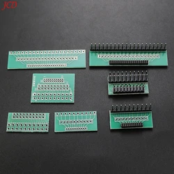 1PCS 1.27mm 2.0mm 2.54mm Pitch Transfer Plate Converter Single Double Row Pin PCB PCI Adapter Board  10Pin  20Pin