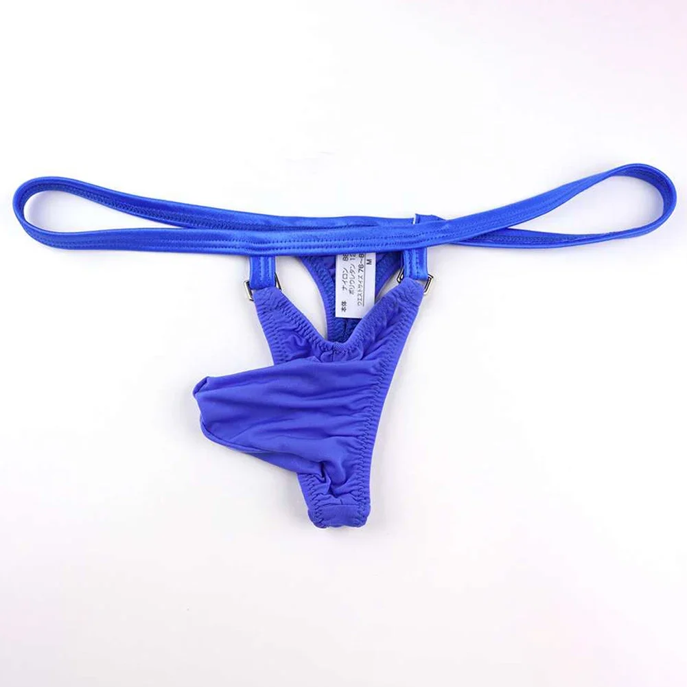 Ice Injong G-String personnalisé sexy pour hommes, culotte en poudre, lingerie, sous-vêtements, taille basse, Ropa, zones intérieures, sous-vêtements