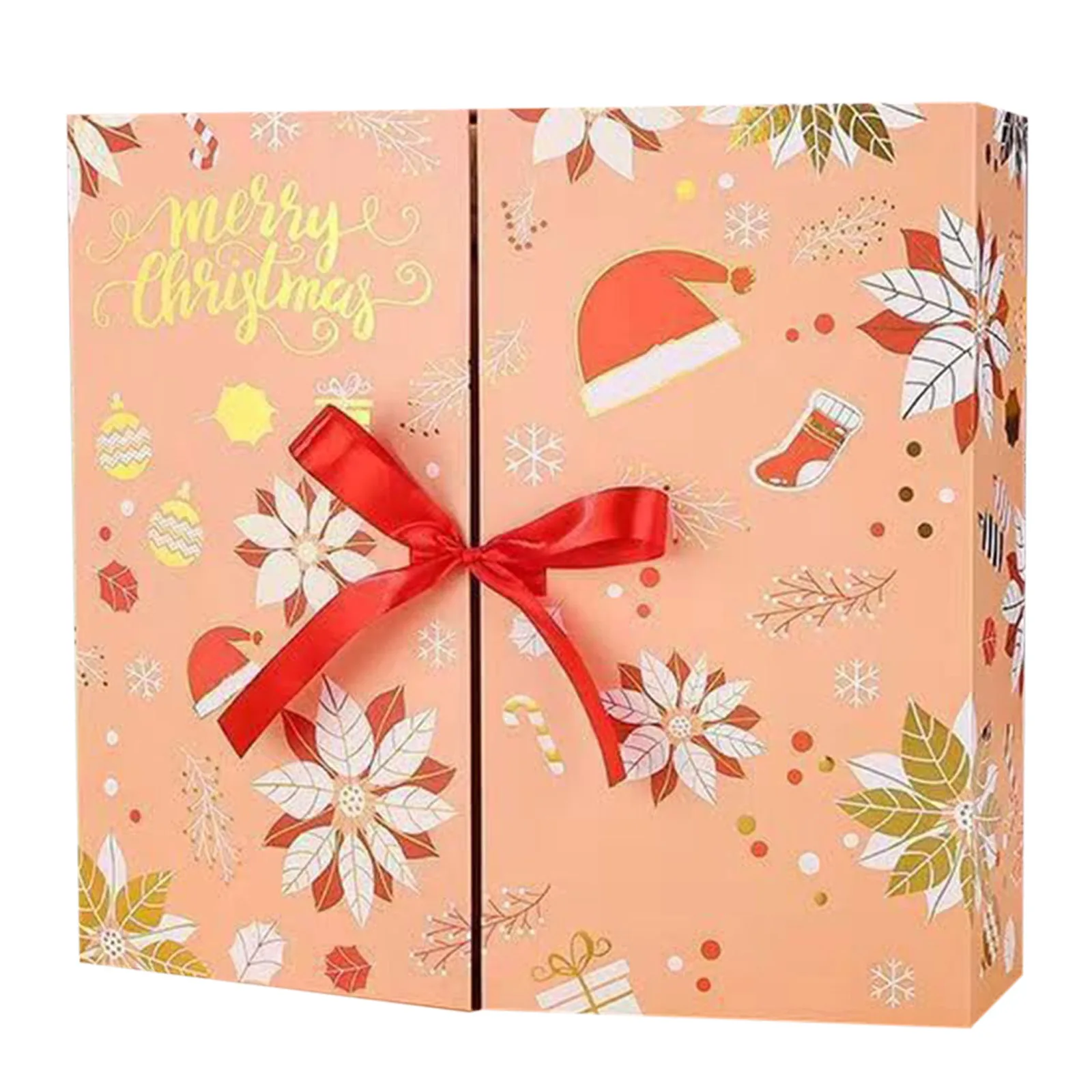 Guirlande à piles avec minuterie extérieure 24 calendrier de l'avent vide calendriers de l'avent vides pour remplir l'avent bricolage 30 minutes