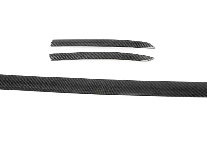 Carbon Fiber Style  Rear Trunk Lid Cover Trim For Kia K7 Cadenza 2019 2020 Car Accessories Stickers