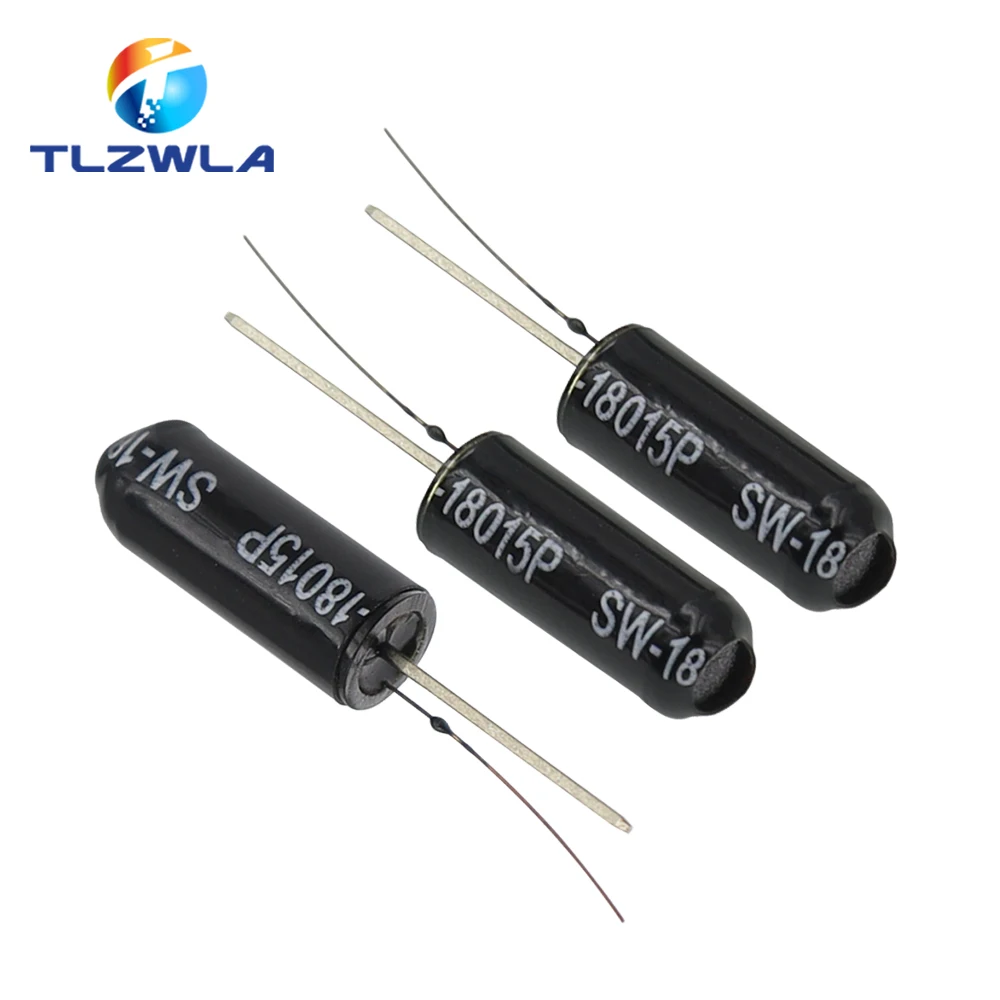 10PCS SW-18015P 18015P Non-direction Spring Sensor Switch Vibration Sensor Switch Shake SW-18015