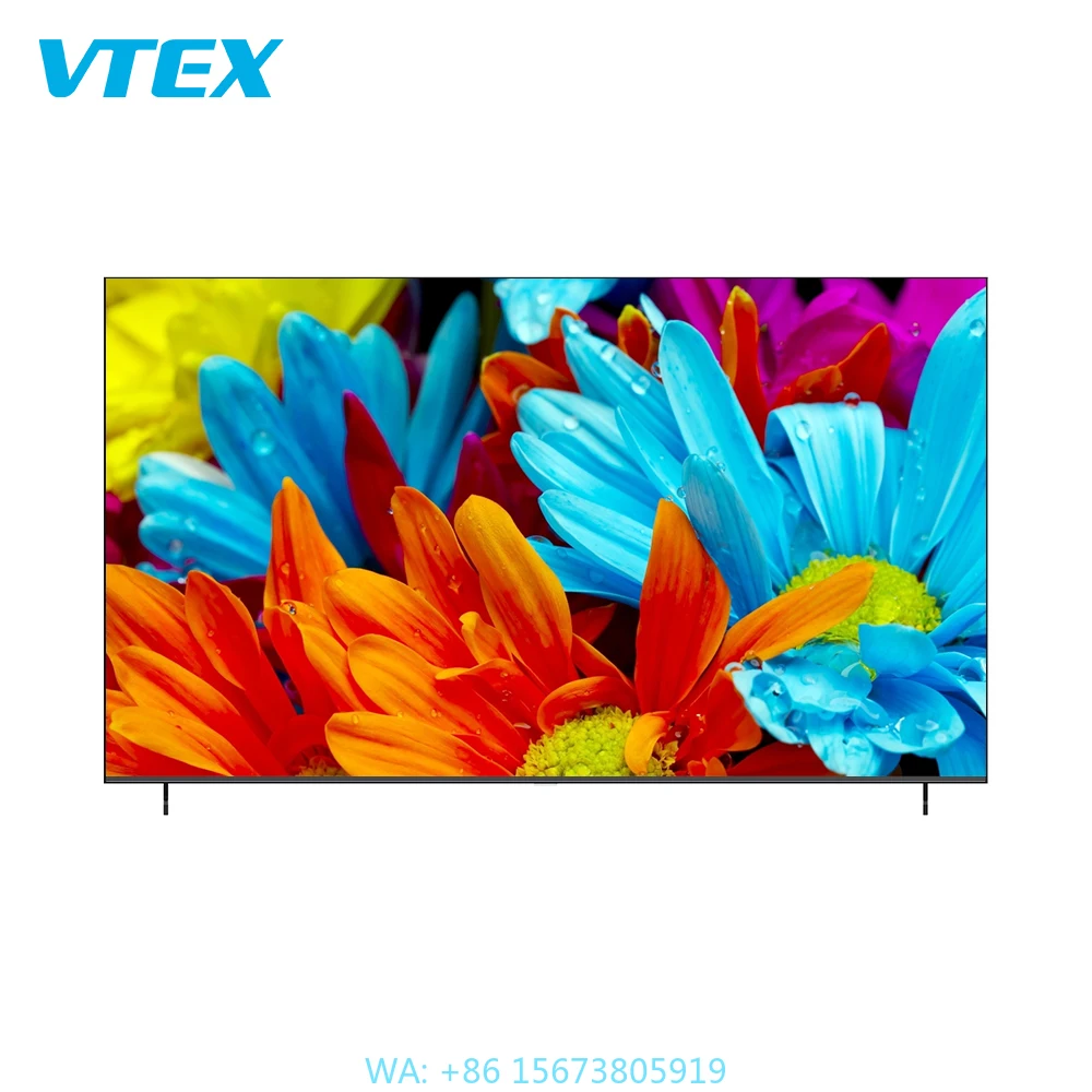 Smart TV de 55, 65, 75 y 85 Pulgadas, Pantalla Ancha, Smart TV Plano UHD, TV LCD Android sin Marco, Televisores LED 4K Delgados