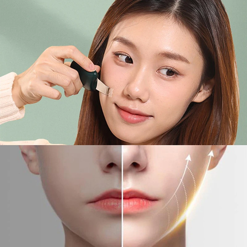 منظف بشرة الوجه - مقشر من الفولاذ المقاوم للصدأ ومزيل الرؤوس السوداء للتنظيف العميق والعناية بالمسام