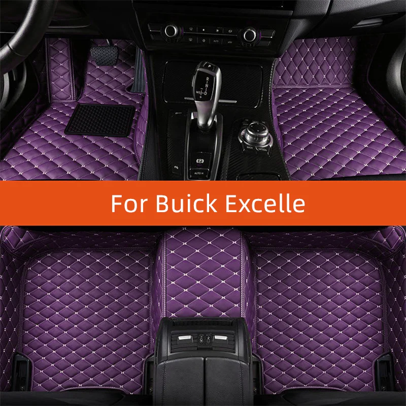 

Custom Leather Car Floor Mat For Buick Excelle 2021 2020 2019 2018 2017 2016 2015 Car Mat Interior Accessories