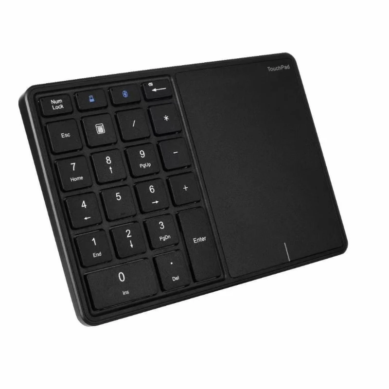 

Wireless bluetooth 2.4G numeric keypad dual-mode trackpad charging usb external portable keyboard