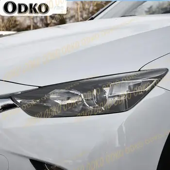 2片裝汽車頭燈透明TPU貼紙大燈保護膜,適用於馬自達3 6 CX-3 CX-5 CX-9配件 10 最佳銷售 馬自達2轎車 - №10