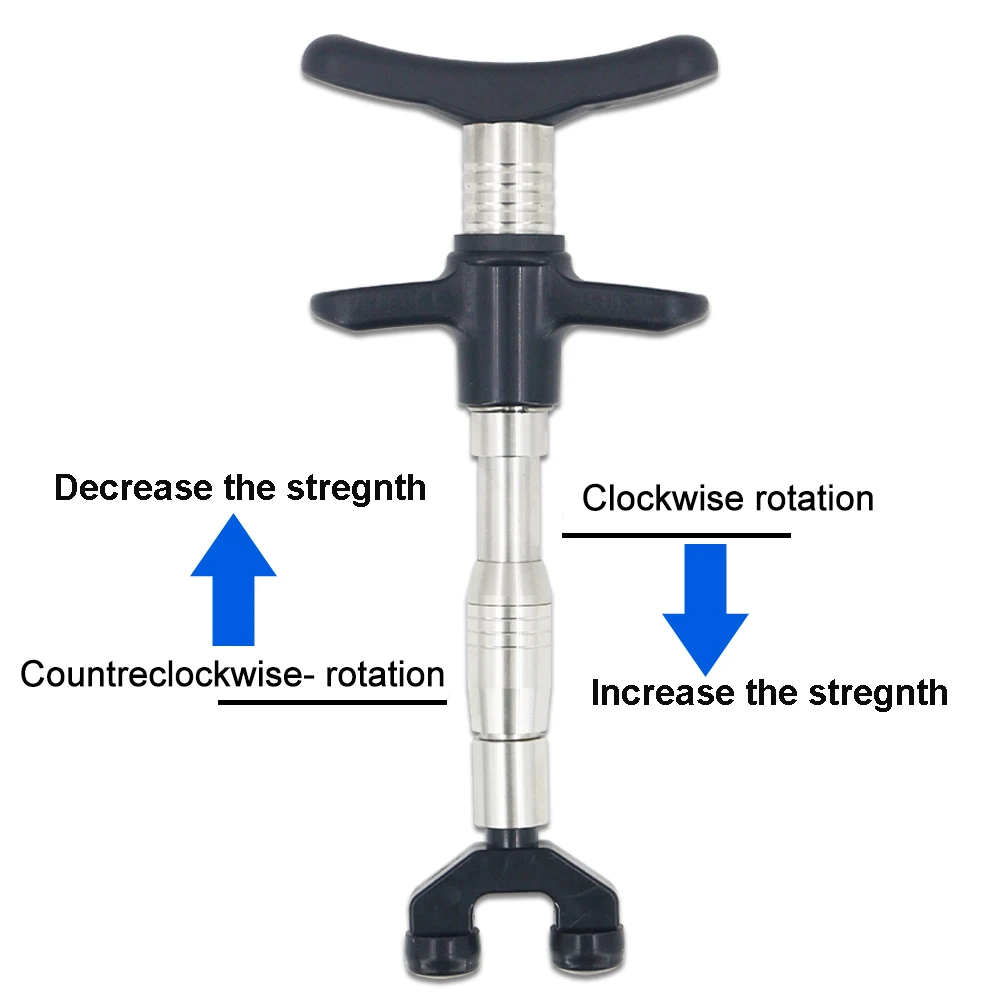 أداة ضبط العلاج بتقويم العمود الفقري اليدوية 300N تخفيف آلام الجسم وتحسين العمود الفقري الخلفي المقصوص مسدس المنشط بتقويم العمود الفقري الصحيح