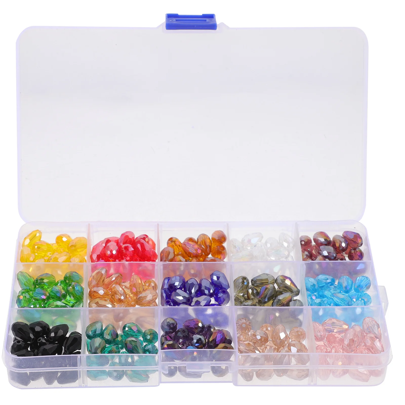 

1 Box Water Drop Glass Beads Small DIY Craft Beads for Bracelet Necklace Making Jewelry Accessories DIY Accessories